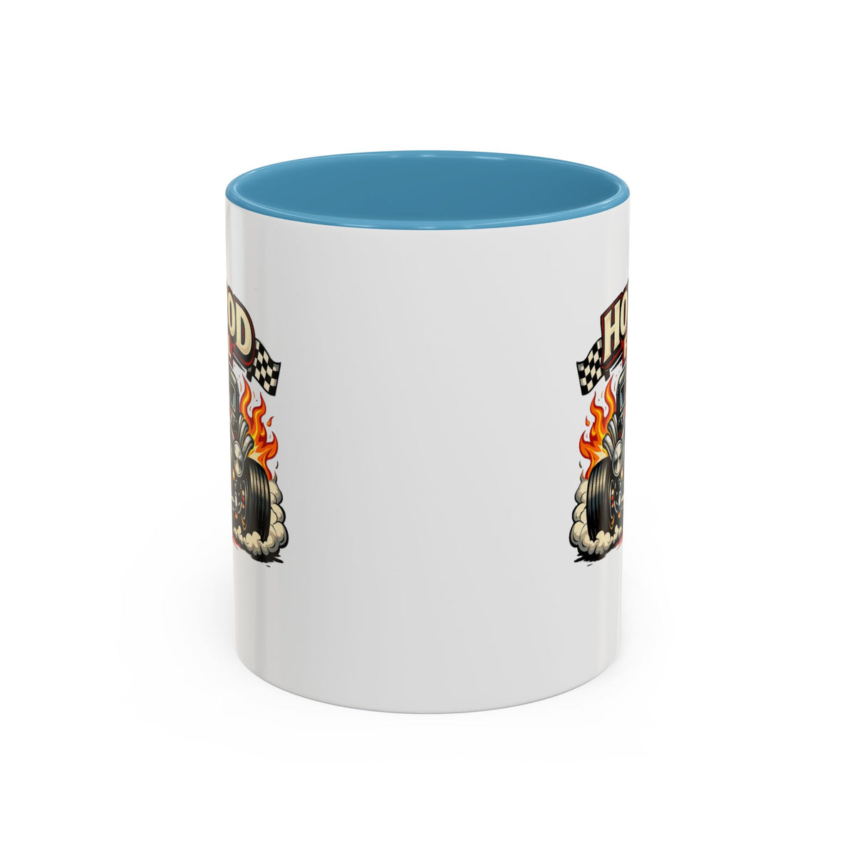 Hot Rod Fuel Coffee Mug — Vintage Muscle Car Racing Accent Mug