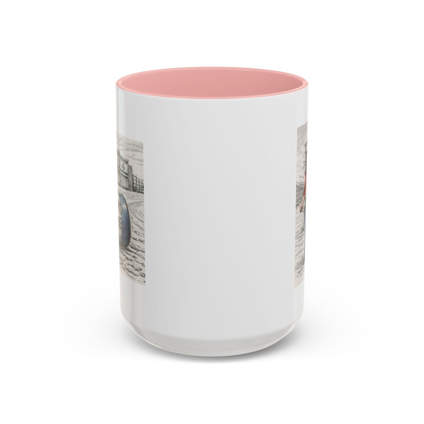 Out of the Money Barrel Racing Coffee Mug — Rodeo Cowgirl Accent Mug (11/15 oz)