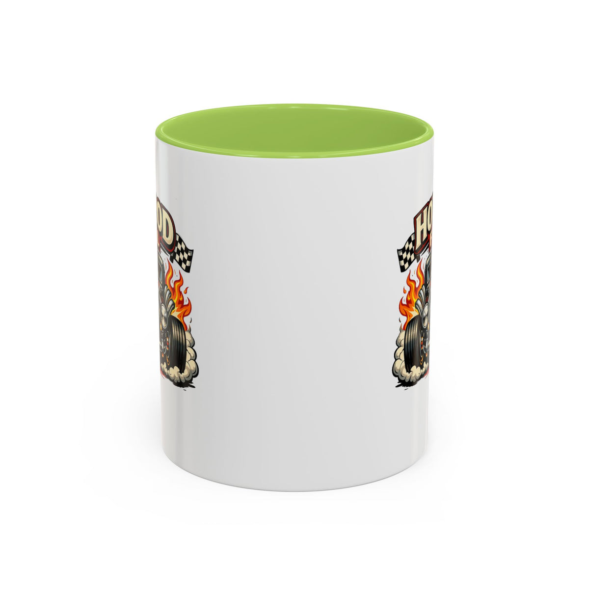 Hot Rod Fuel Coffee Mug — Vintage Muscle Car Racing Accent Mug