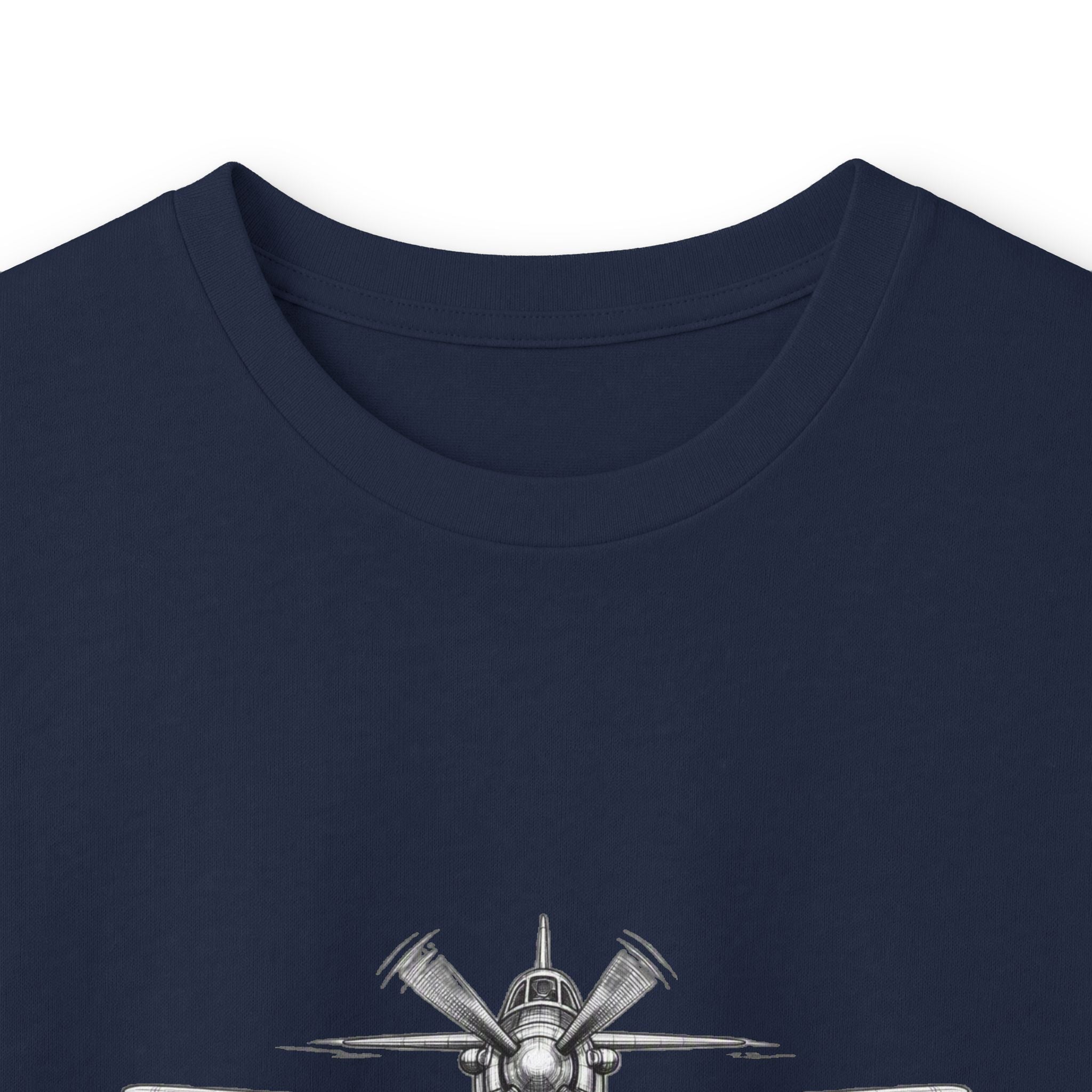 Long Sleeve Tee — Freedom Flyer Eagle & Propeller Graphic