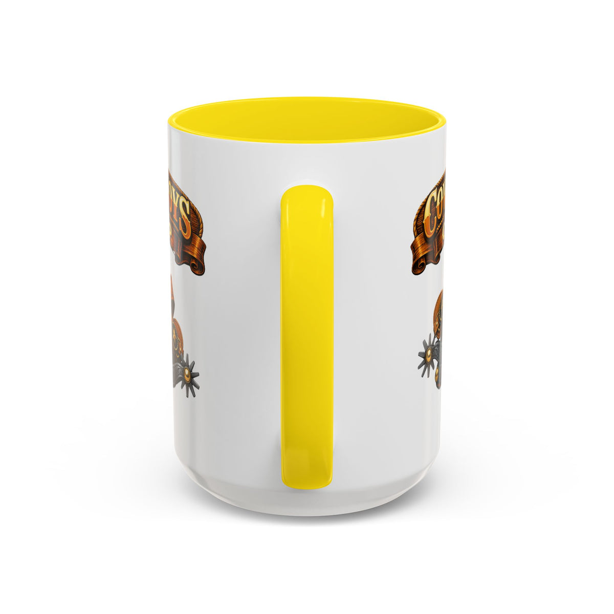 Cowboys Cup Coffee Mug — Western Spur & Leather Design (11/15oz)