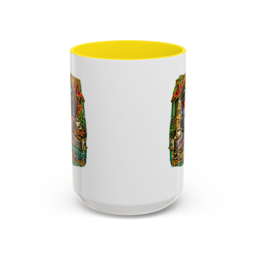 Cuban/American Pride - Cuban by Blood, American by Birth Accent Coffee Mug (11/15oz)