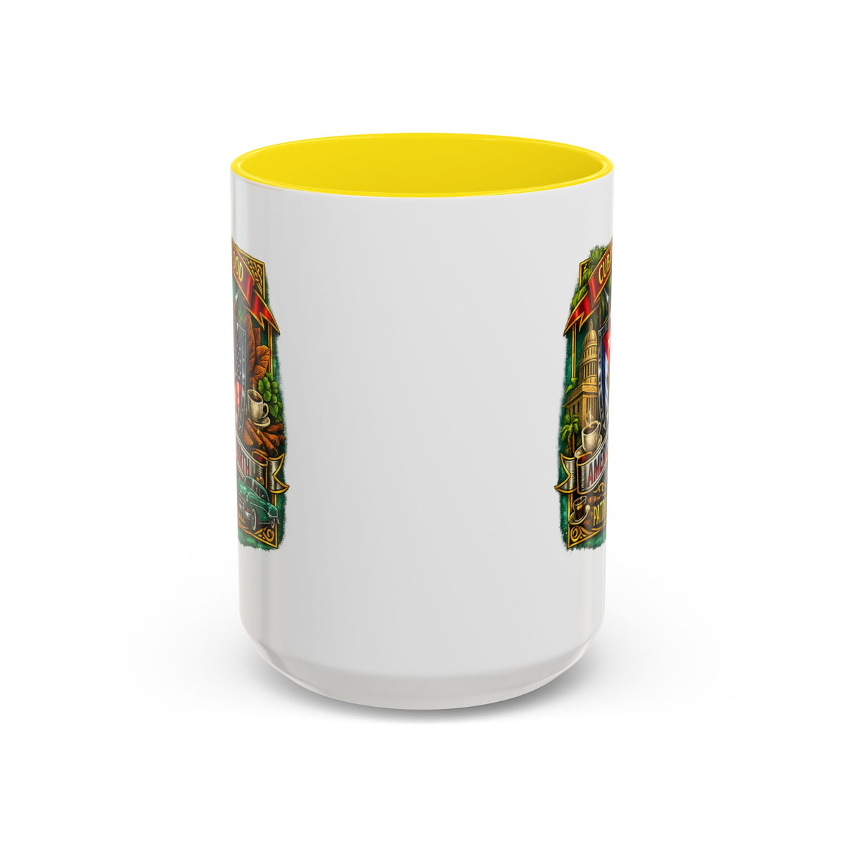 Cuban/American Pride - Cuban by Blood, American by Birth Accent Coffee Mug (11/15oz)