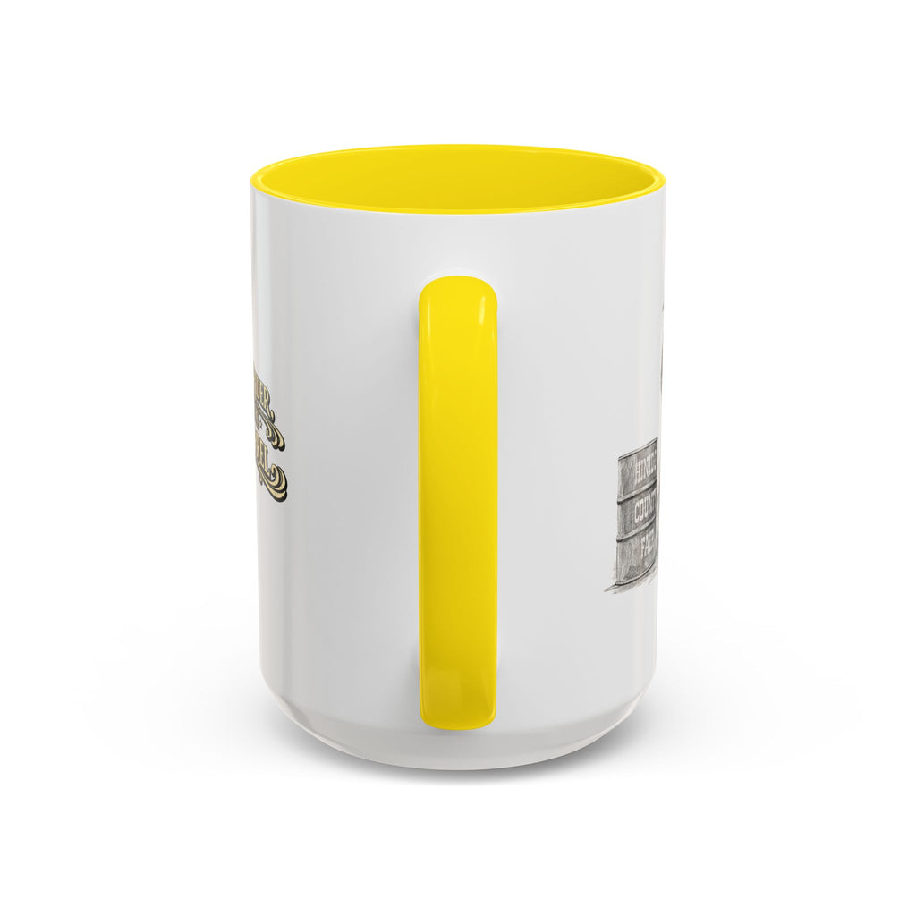 Barrel Racing Coffee Mug — "Horse and Rider Focused on the Next Barrel"
