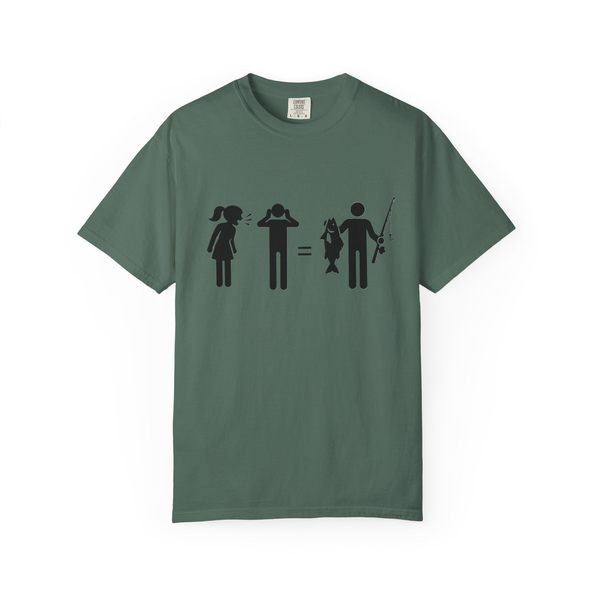 Fishing Humor T-Shirt – Fishing therapy Graphic Tee
