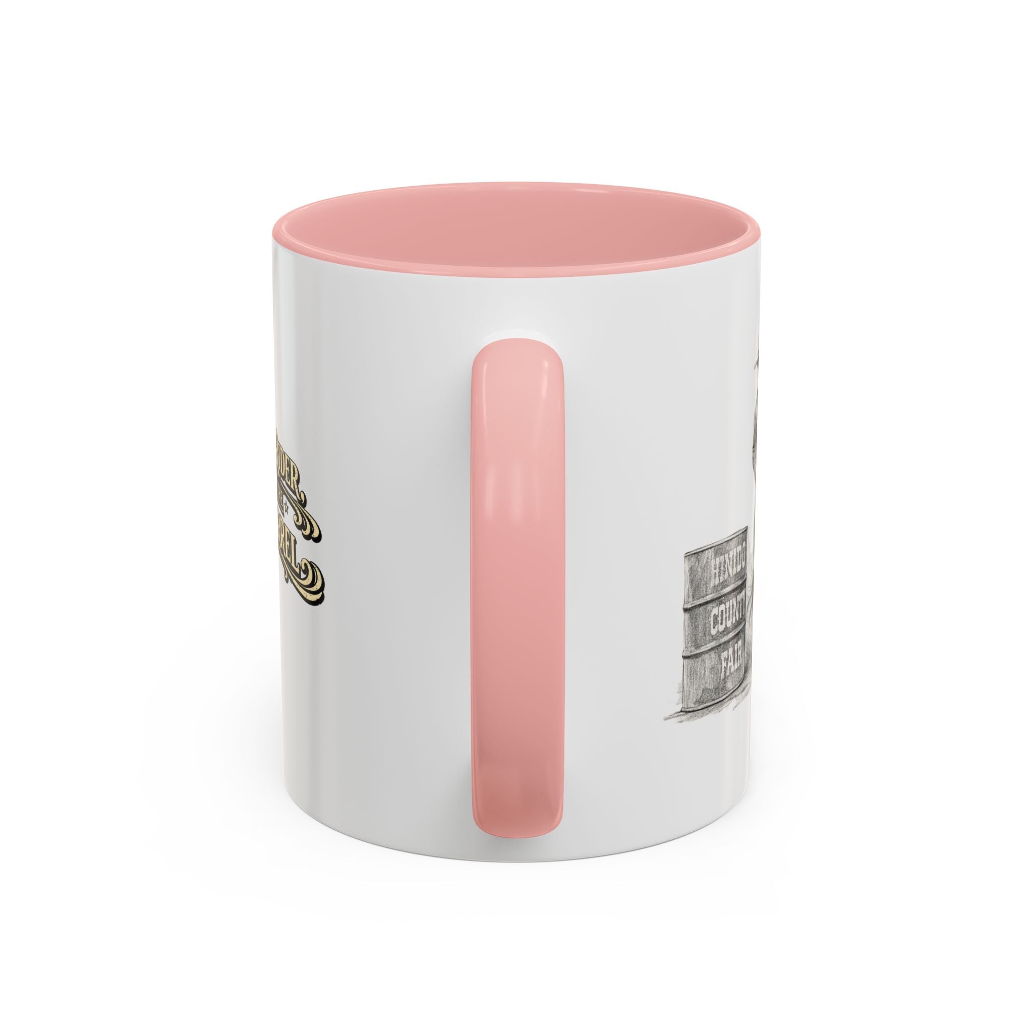 Barrel Racing Coffee Mug — "Horse and Rider Focused on the Next Barrel"