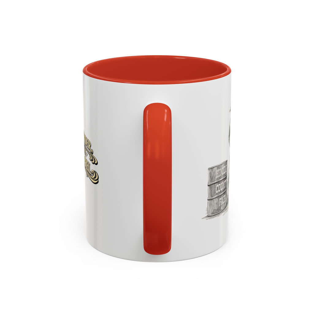 Barrel Racing Coffee Mug — "Horse and Rider Focused on the Next Barrel"