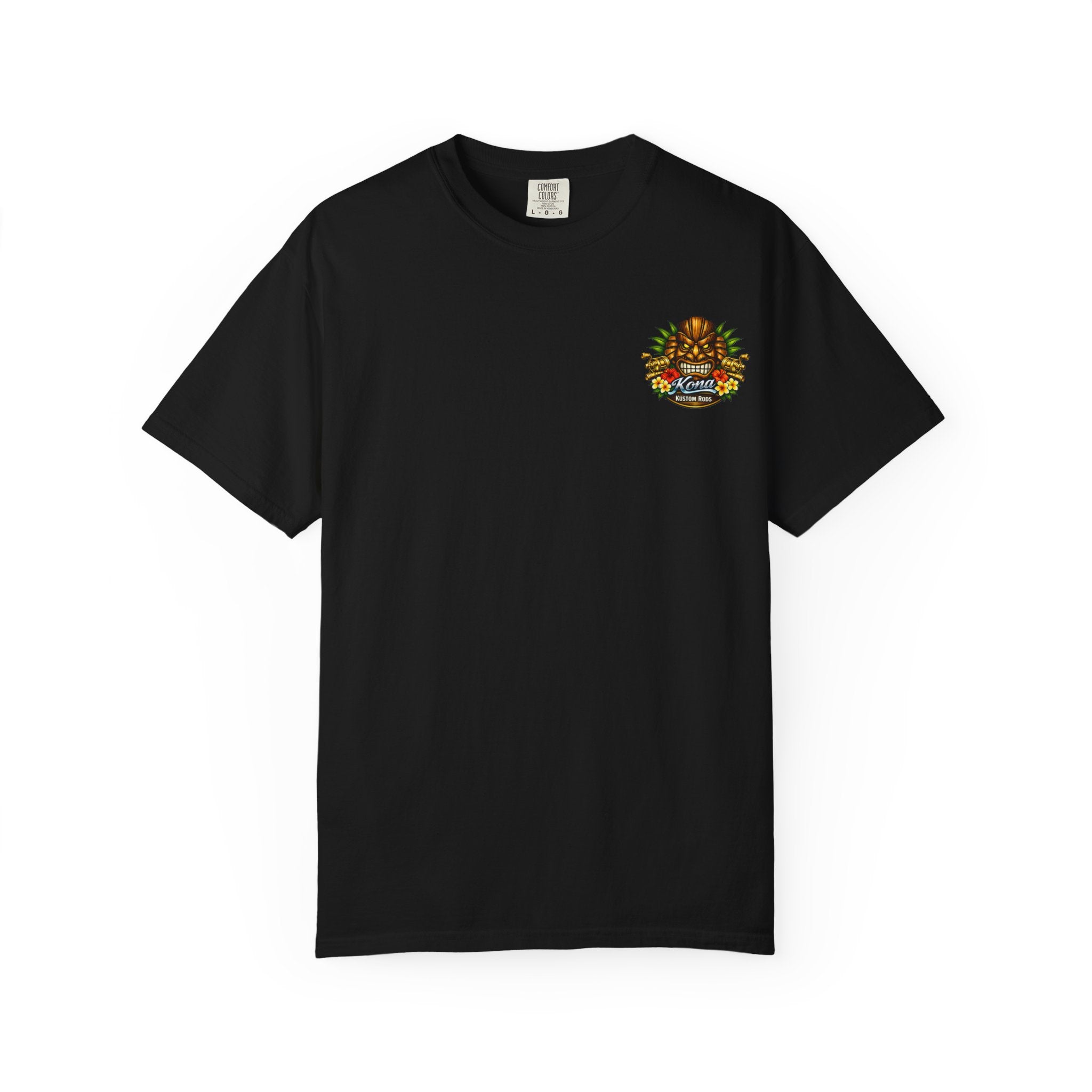 Thresher Shark T-Shirt — Kona Rods "Battle Born" Vintage Pinup Graphic