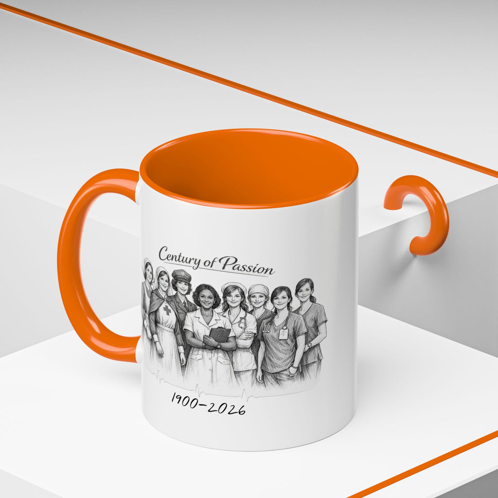 A Century of Passion - Accent Coffee Mug (11, 15oz)
