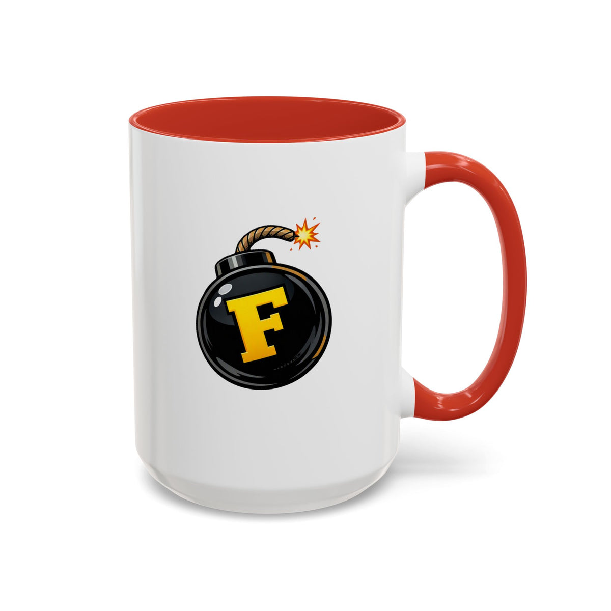 Funny "F" Bomb Accent Coffee Mug – 11oz/15oz Ceramic