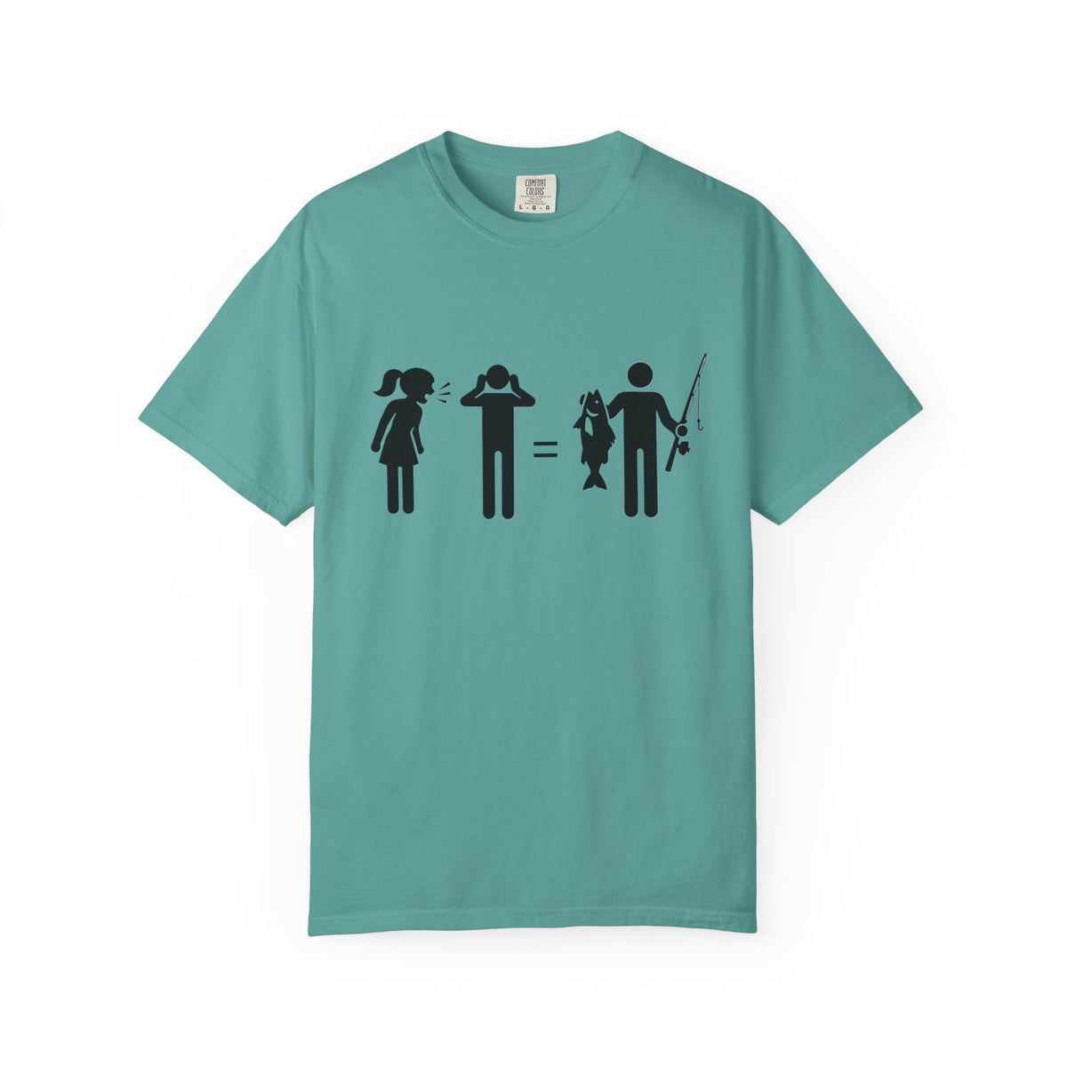 Fishing Humor T-Shirt – Fishing therapy Graphic Tee