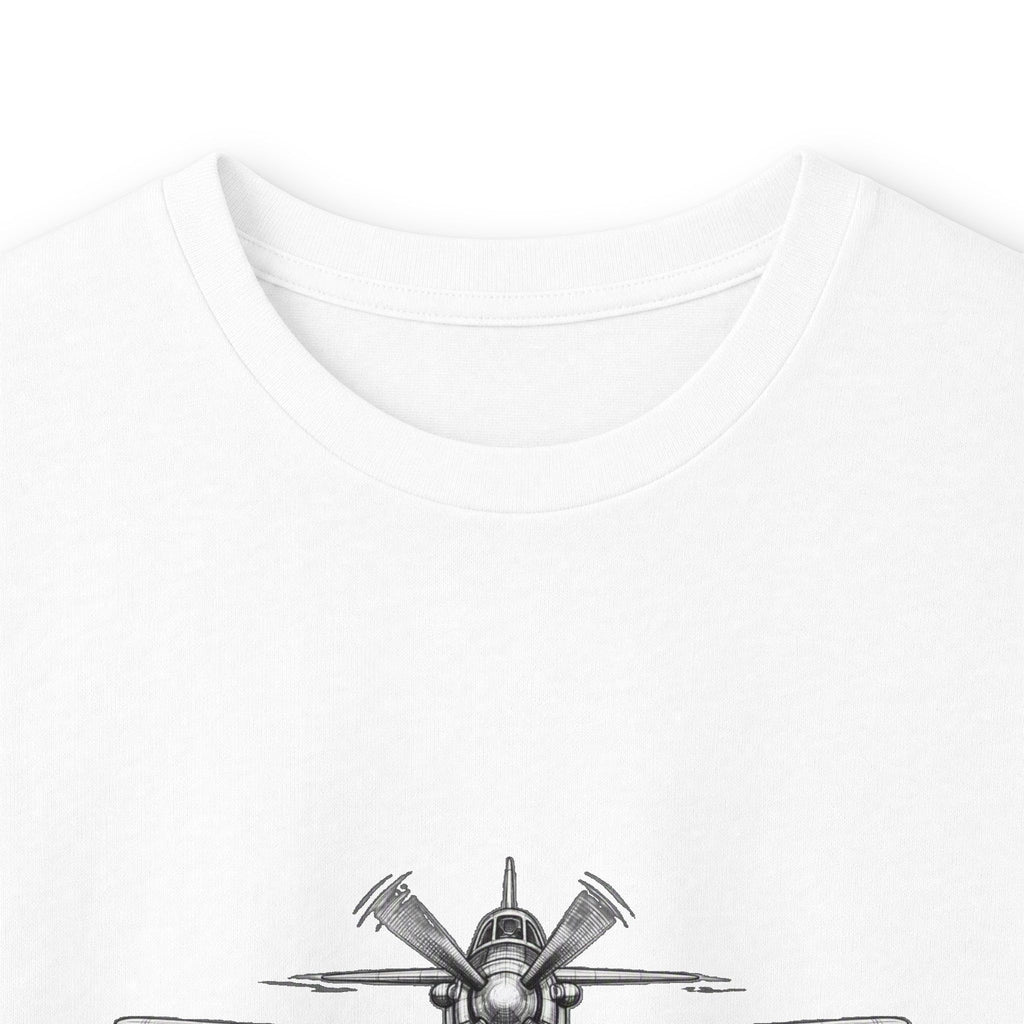 Long Sleeve Tee — Freedom Flyer Eagle & Propeller Graphic