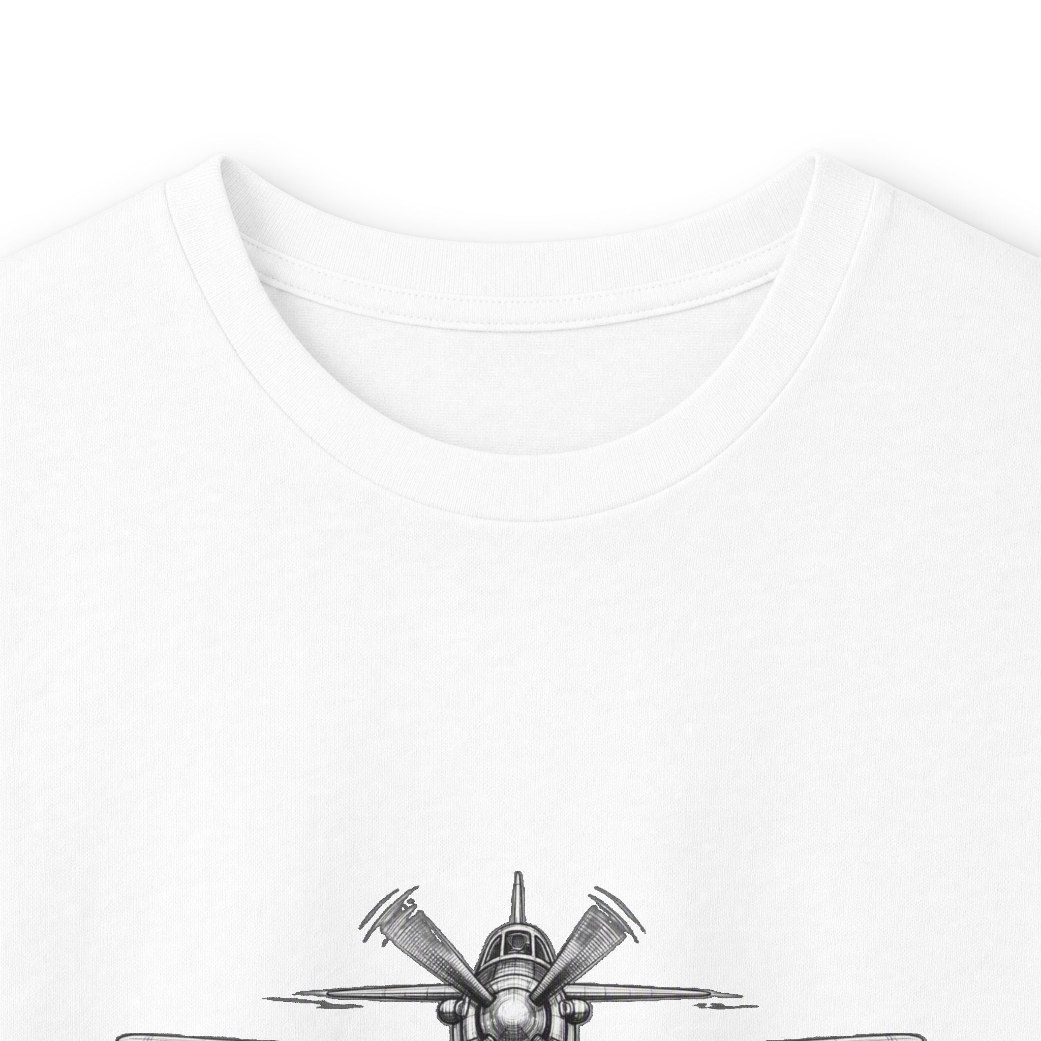 Long Sleeve Tee — Freedom Flyer Eagle & Propeller Graphic