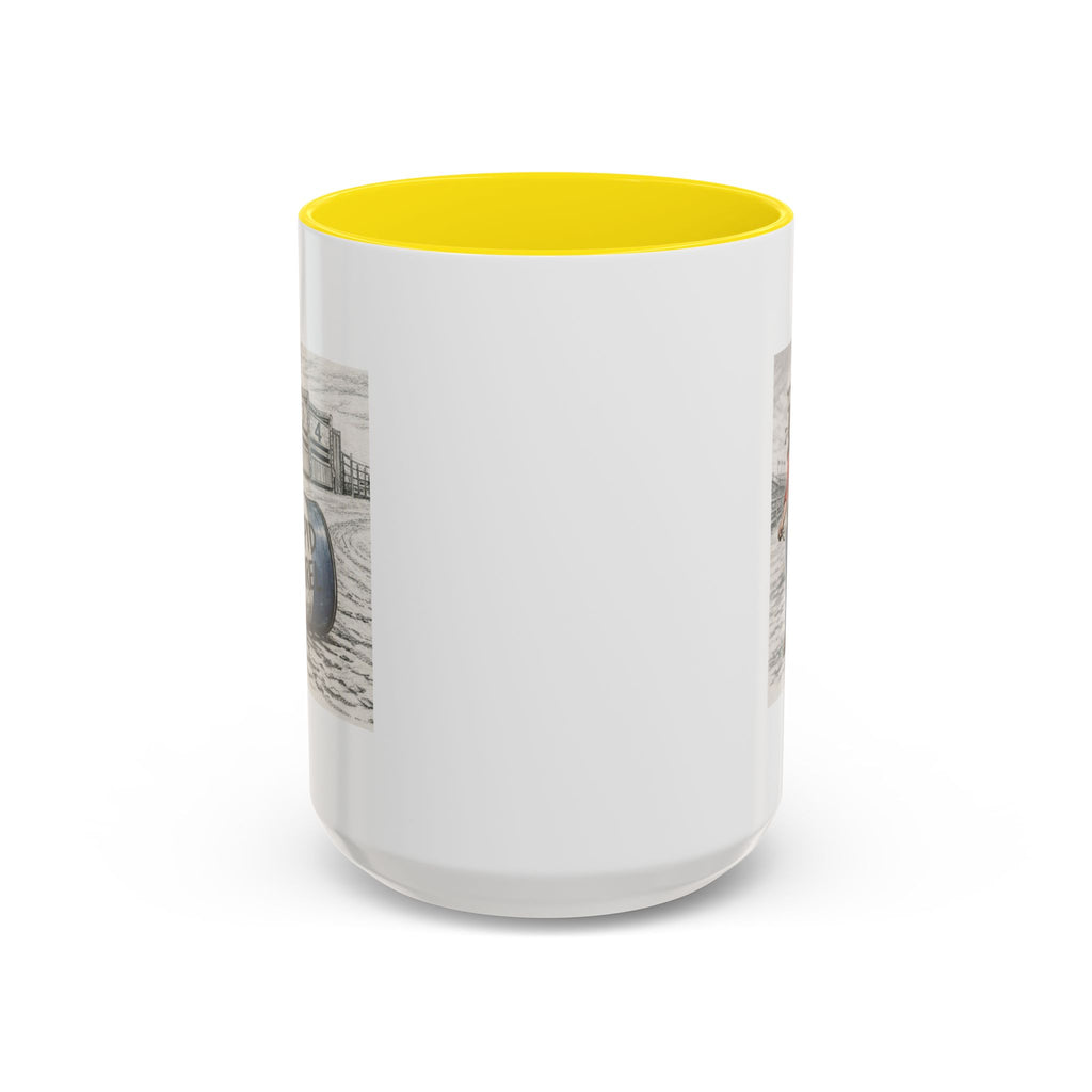 Out of the Money Barrel Racing Coffee Mug — Rodeo Cowgirl Accent Mug (11/15 oz)