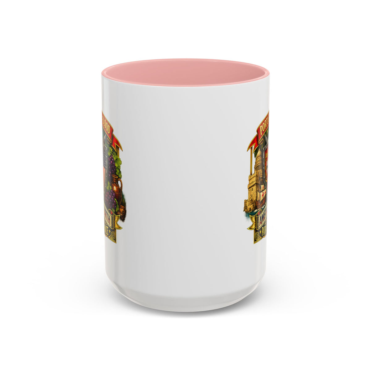 Portuguese/American Pride Mug - Coffee Ceramic Mug