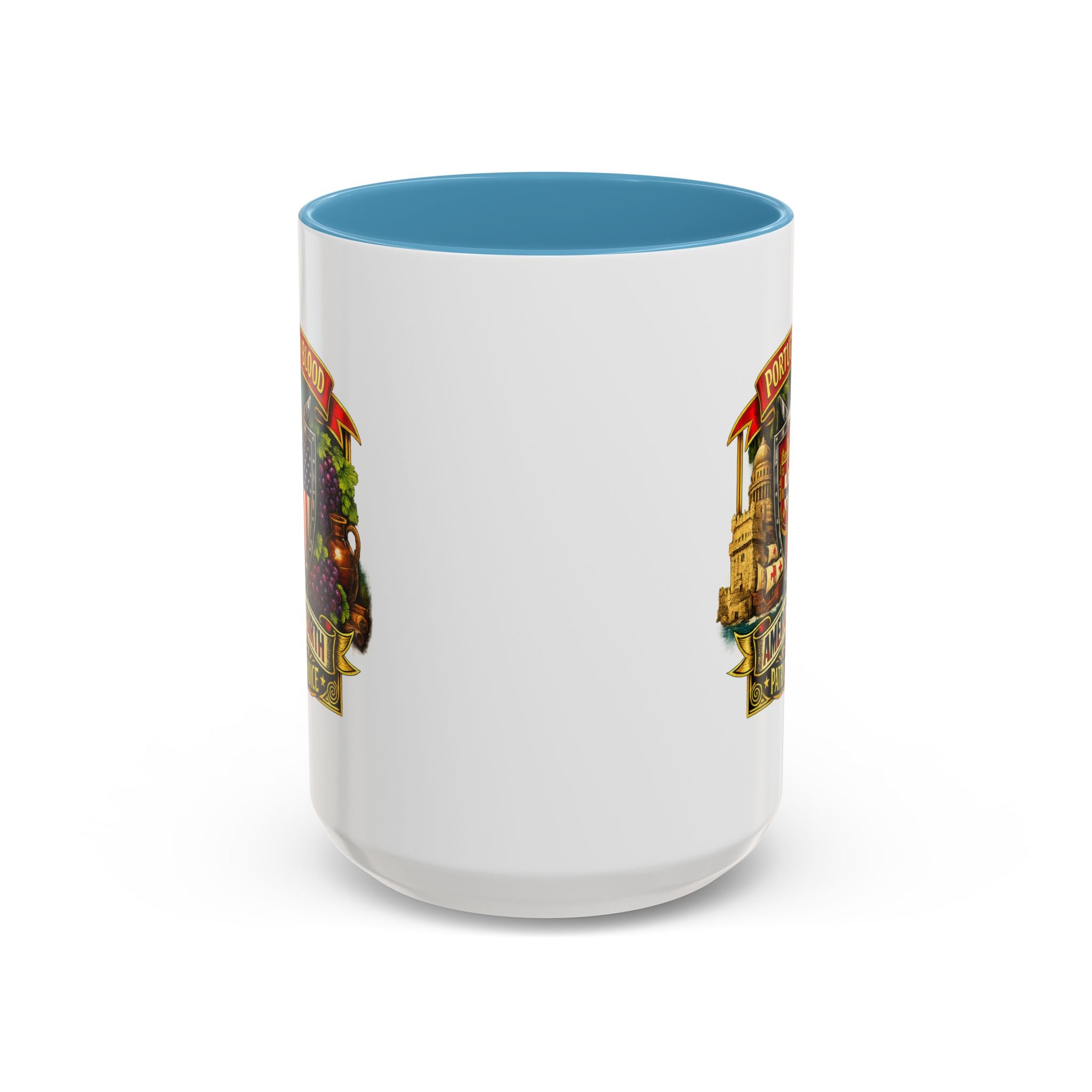 Portuguese/American Pride Mug - Coffee Ceramic Mug