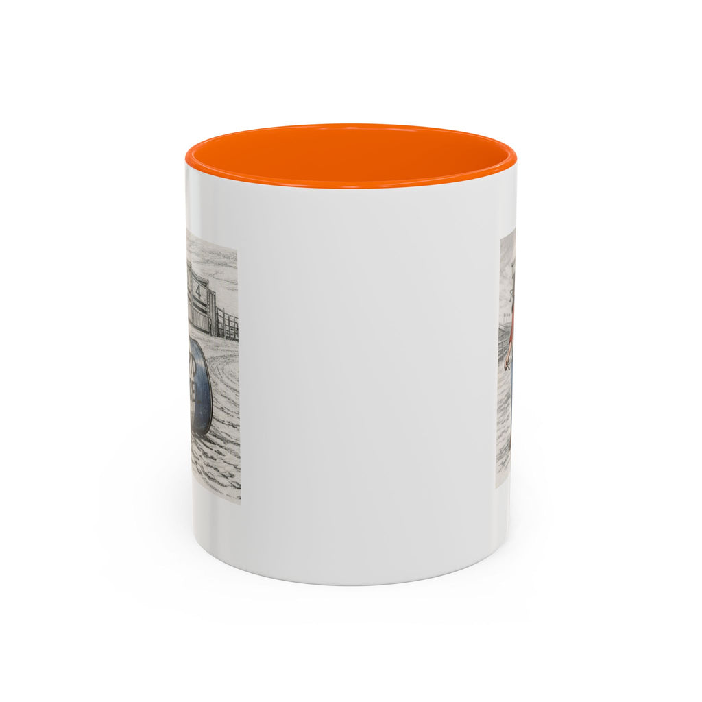 Out of the Money Barrel Racing Coffee Mug — Rodeo Cowgirl Accent Mug (11/15 oz)