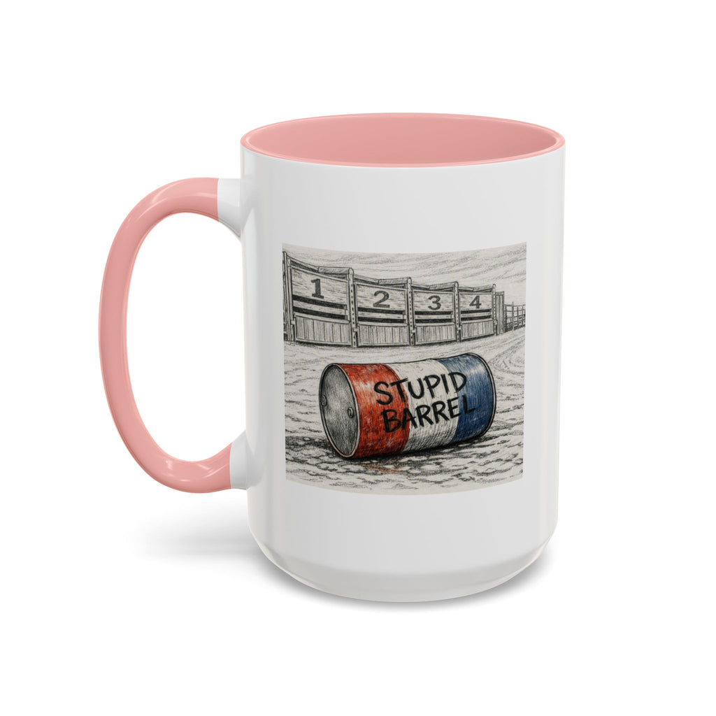Out of the Money Barrel Racing Coffee Mug — Rodeo Cowgirl Accent Mug (11/15 oz)