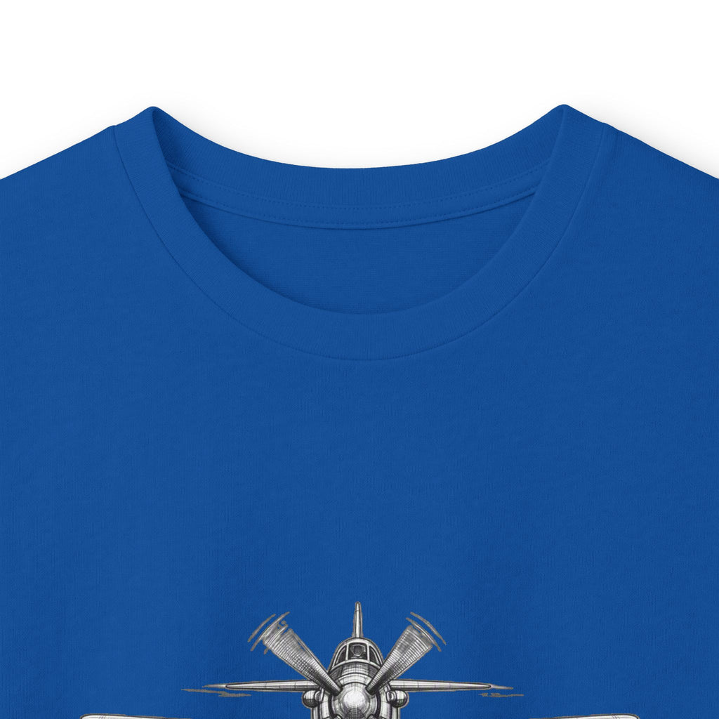 Long Sleeve Tee — Freedom Flyer Eagle & Propeller Graphic