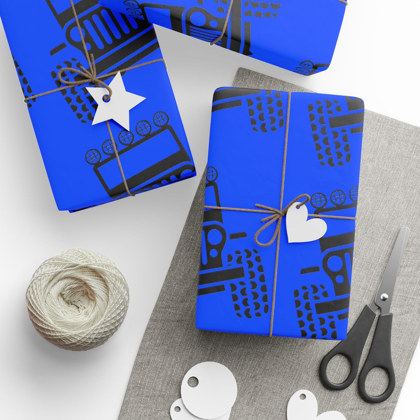 4X4 Off-Road Wrapping Paper Roll — Great for the Jeep Lover