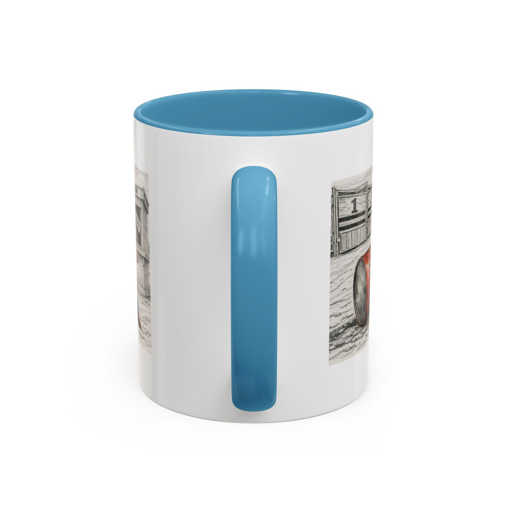 Out of the Money Barrel Racing Coffee Mug — Rodeo Cowgirl Accent Mug (11/15 oz)