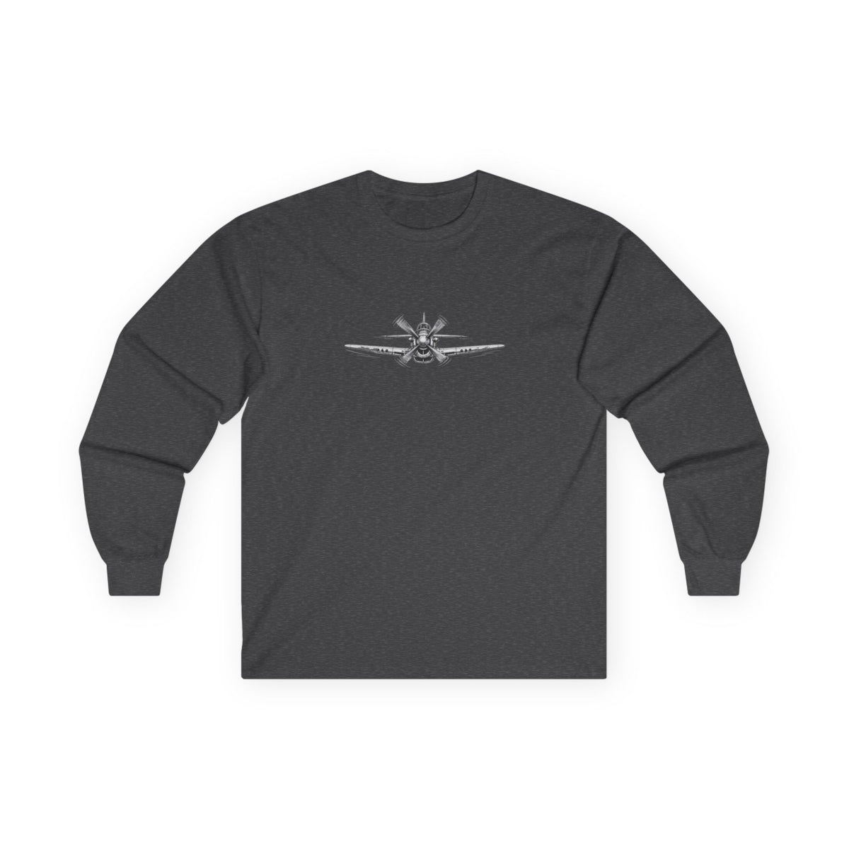 Long Sleeve Tee — Freedom Flyer Eagle & Propeller Graphic