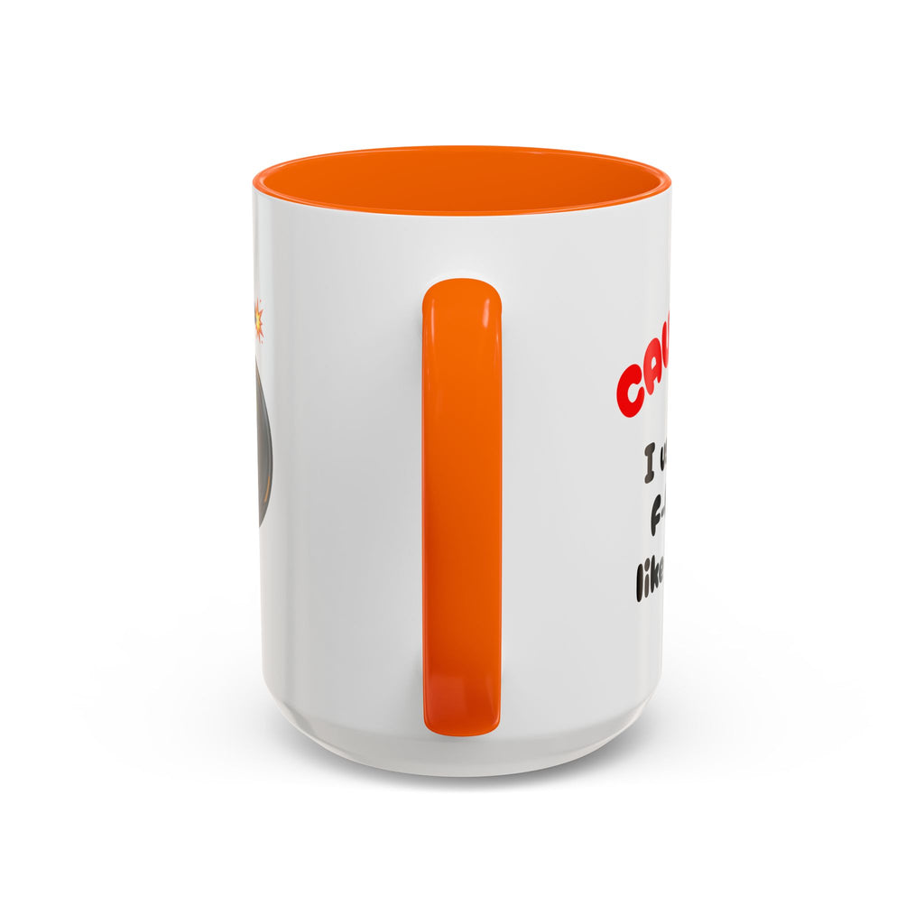 Funny "F" Bomb Accent Coffee Mug – 11oz/15oz Ceramic
