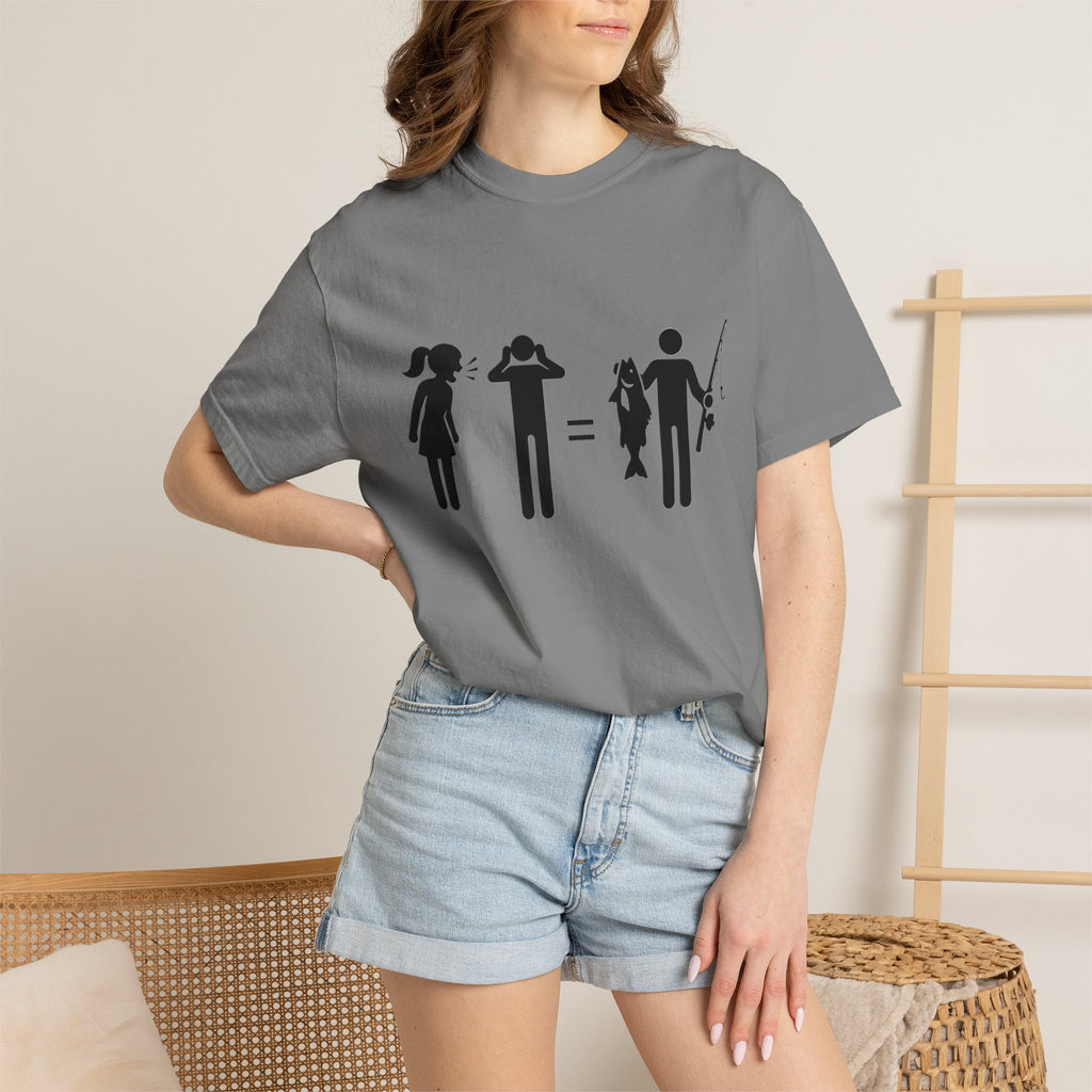 Fishing Humor T-Shirt – Fishing therapy Graphic Tee