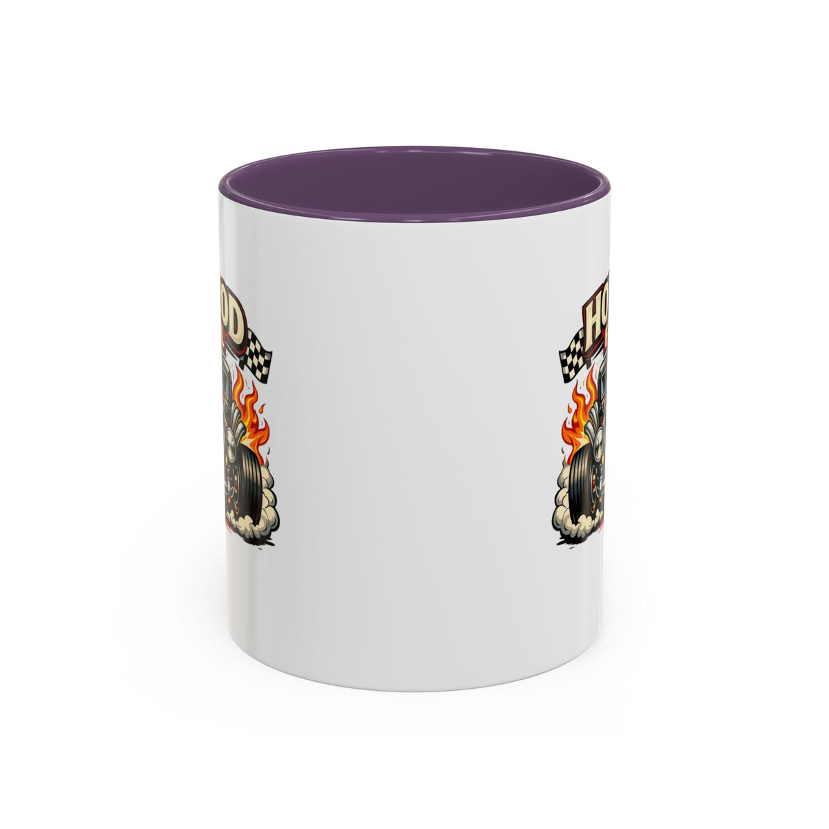 Hot Rod Fuel Coffee Mug — Vintage Muscle Car Racing Accent Mug