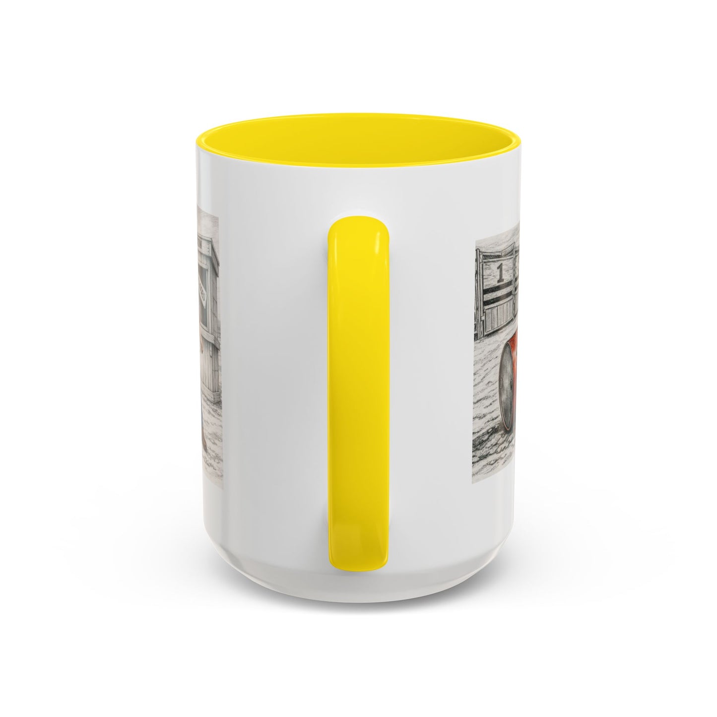 Out of the Money Barrel Racing Coffee Mug — Rodeo Cowgirl Accent Mug (11/15 oz)