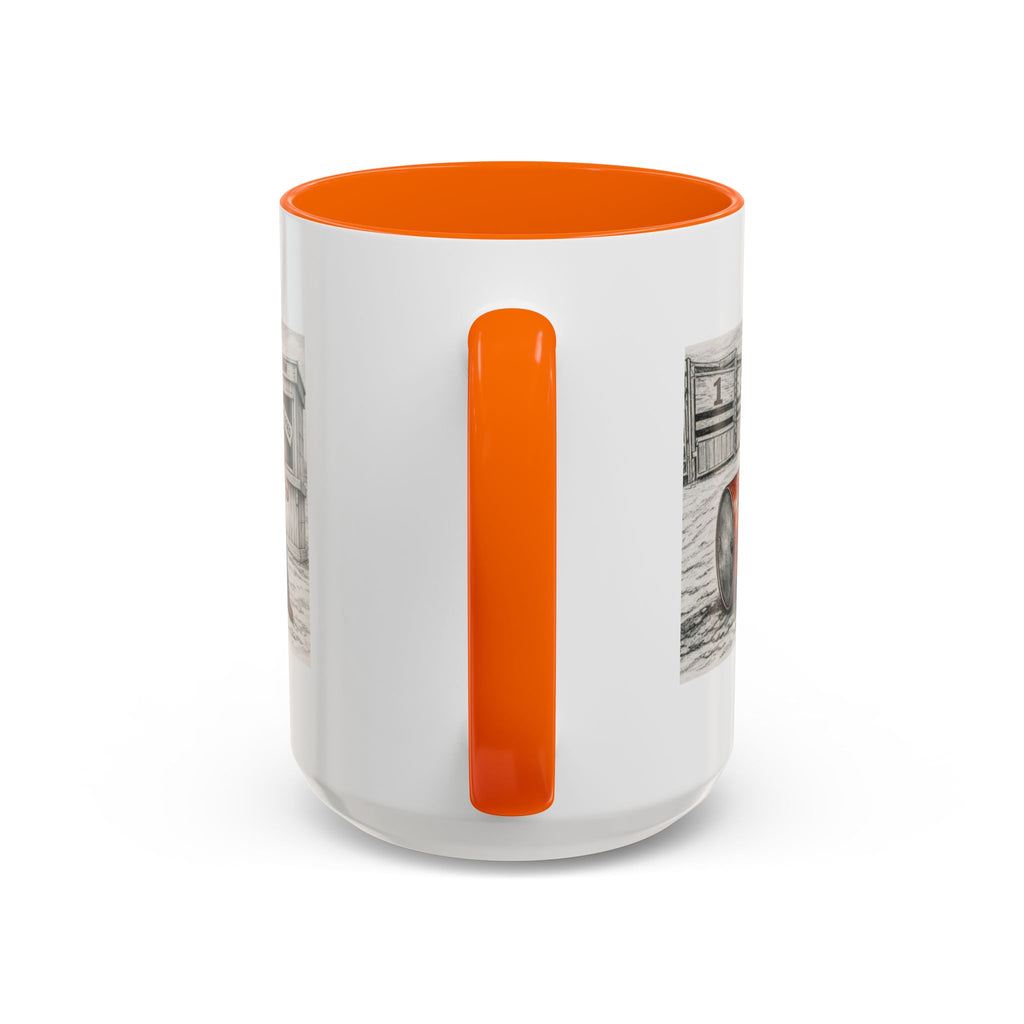 Out of the Money Barrel Racing Coffee Mug — Rodeo Cowgirl Accent Mug (11/15 oz)