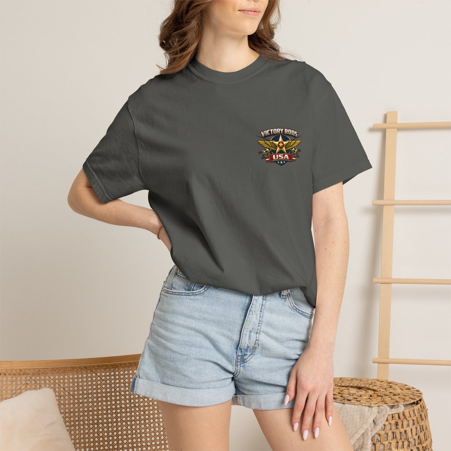 Victory Rods "Allencore Alice" Fishing Graphic T-Shirt