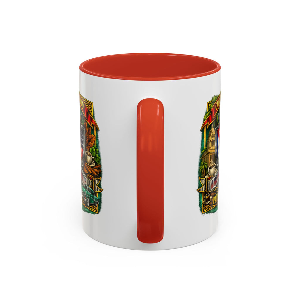 Cuban/American Pride - Cuban by Blood, American by Birth Accent Coffee Mug (11/15oz)