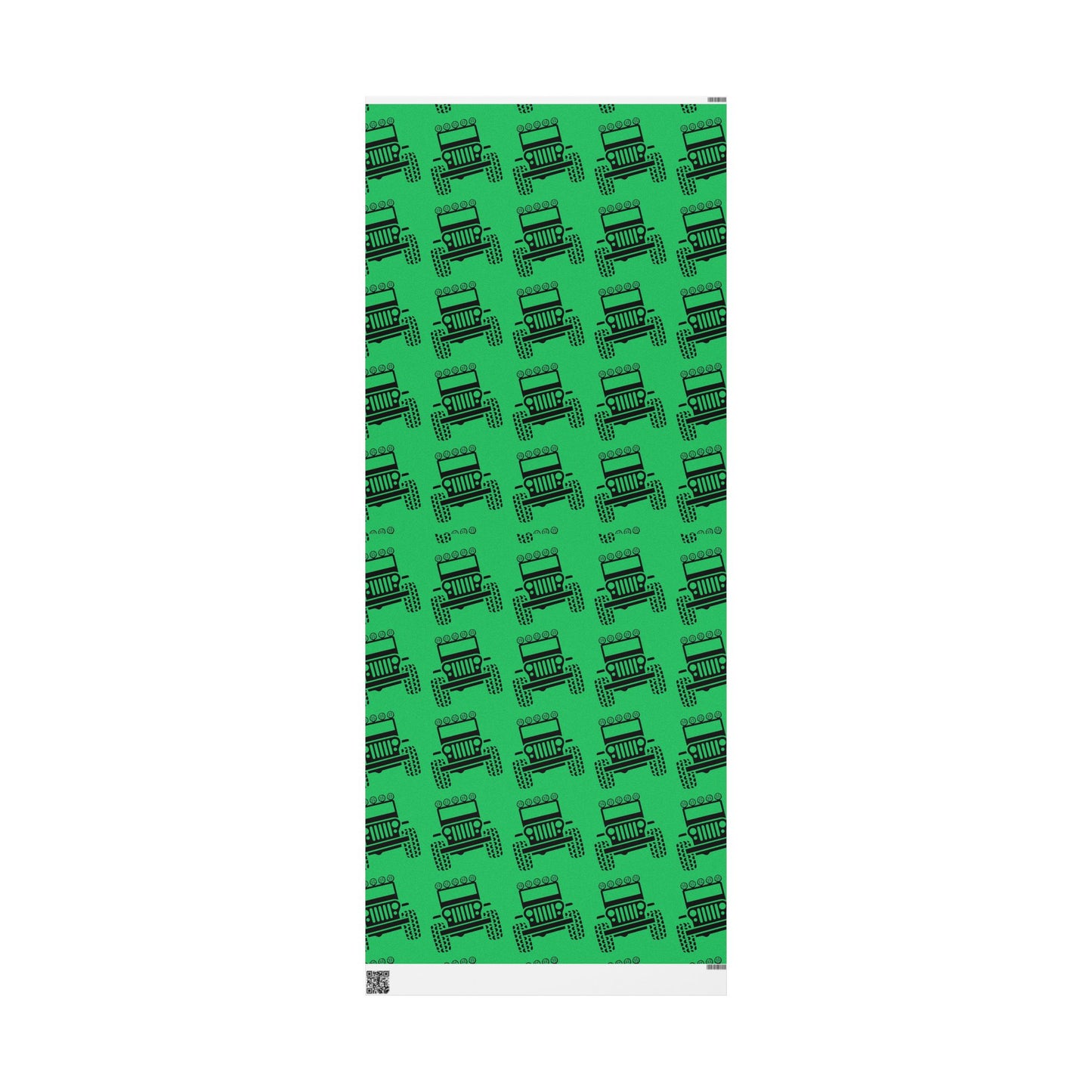 Copy of Green 4X4 offroad Pattern Wrapping Paper — Succulent-Themed Gift Wrap for Jeep Lovers