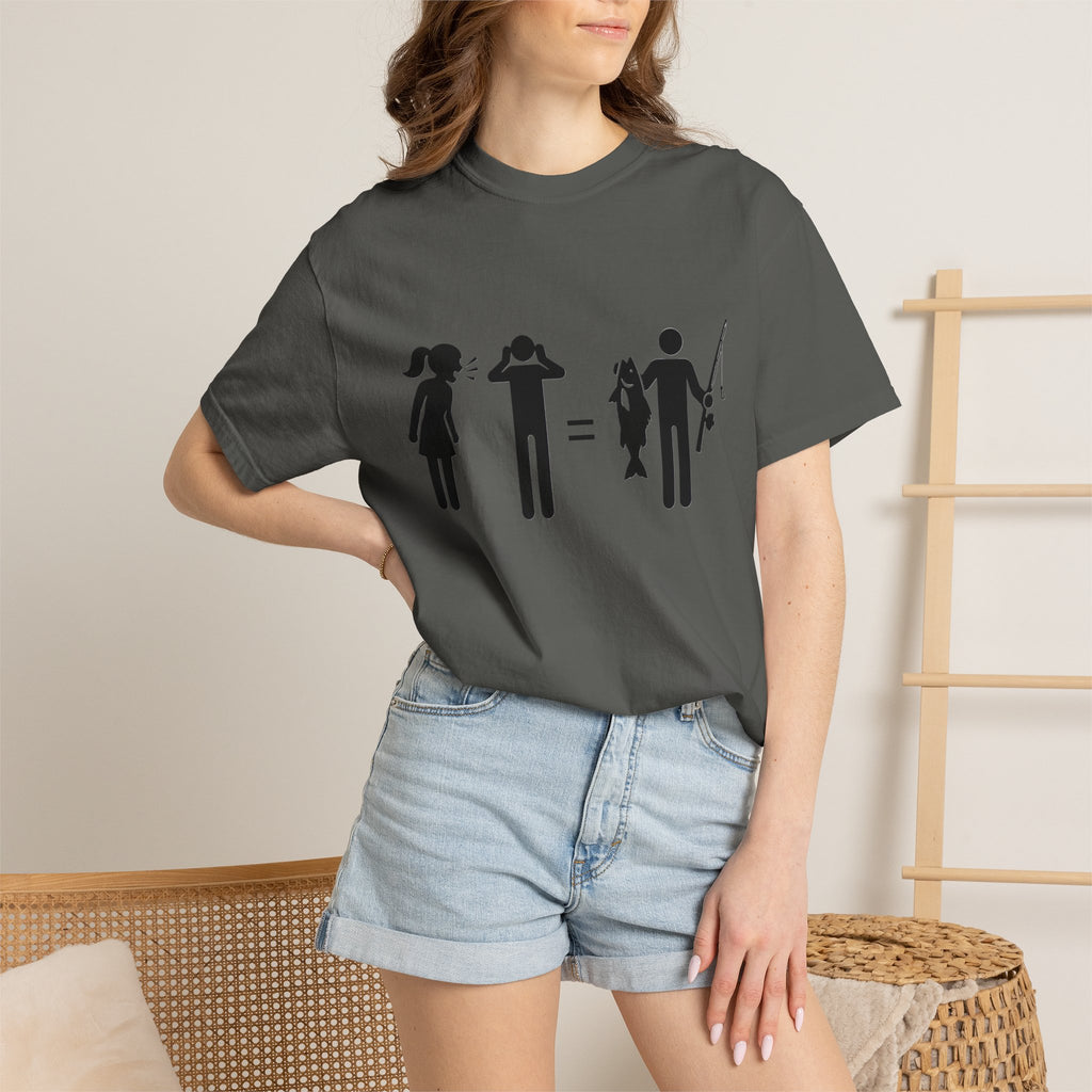Fishing Humor T-Shirt – Fishing therapy Graphic Tee