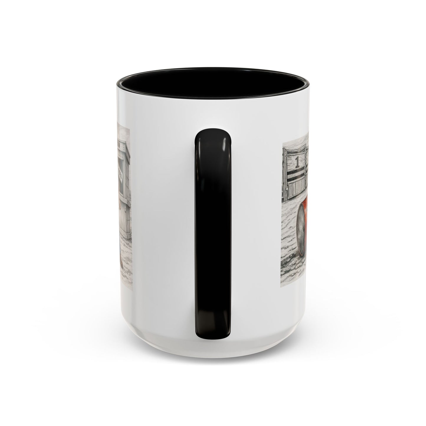 Out of the Money Barrel Racing Coffee Mug — Rodeo Cowgirl Accent Mug (11/15 oz)