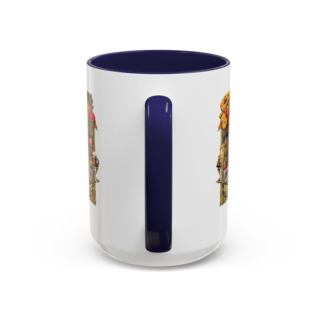 Danish/American Pride Danish by Blood, American by Birth Accent Coffee Mug (11/15oz)