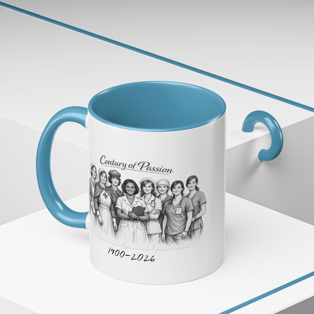 A Century of Passion - Accent Coffee Mug (11, 15oz)