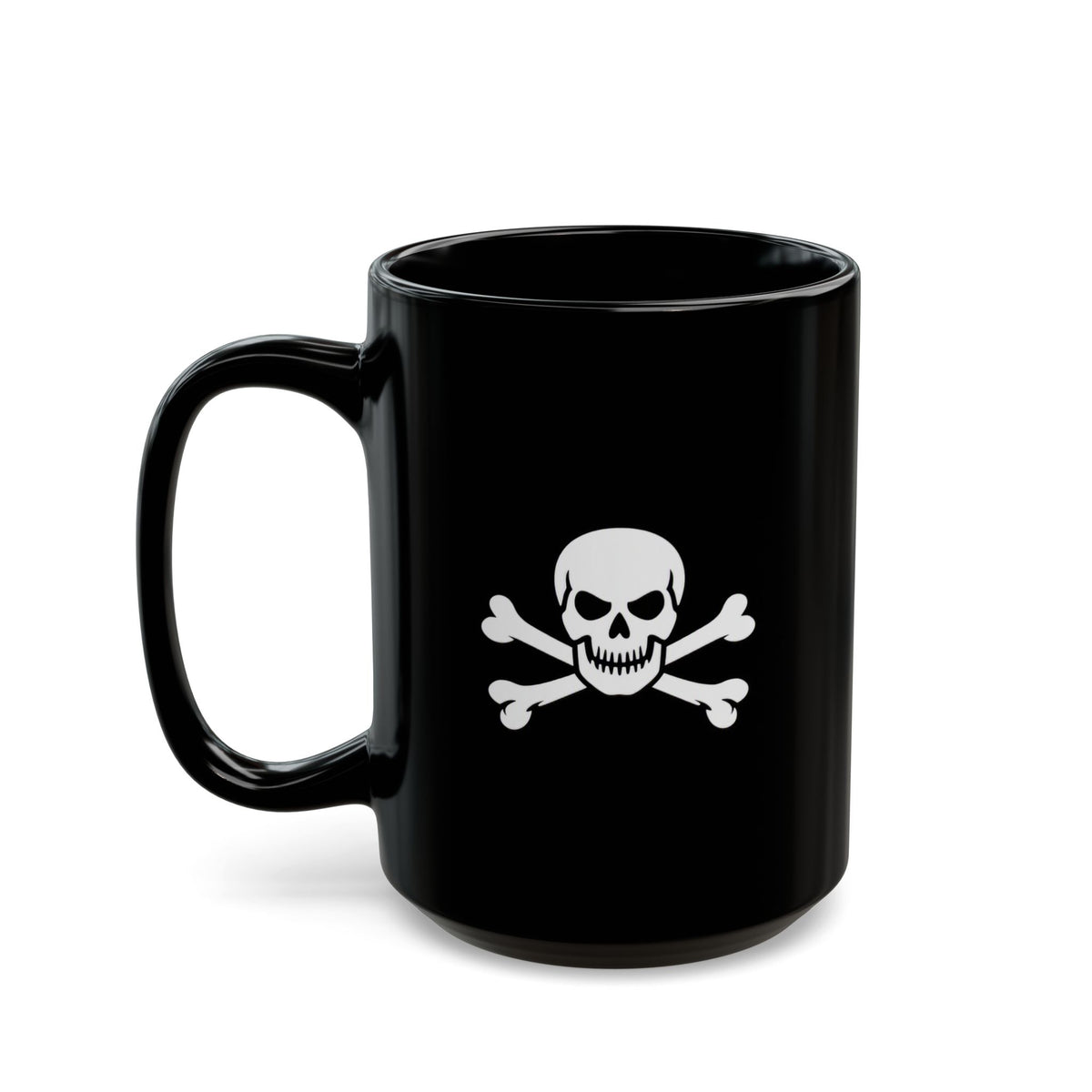 Coffee Mug — "Choose Ye Words Wisely, This is Me First Cup" Black Ceramic Mug (11oz & 15oz)