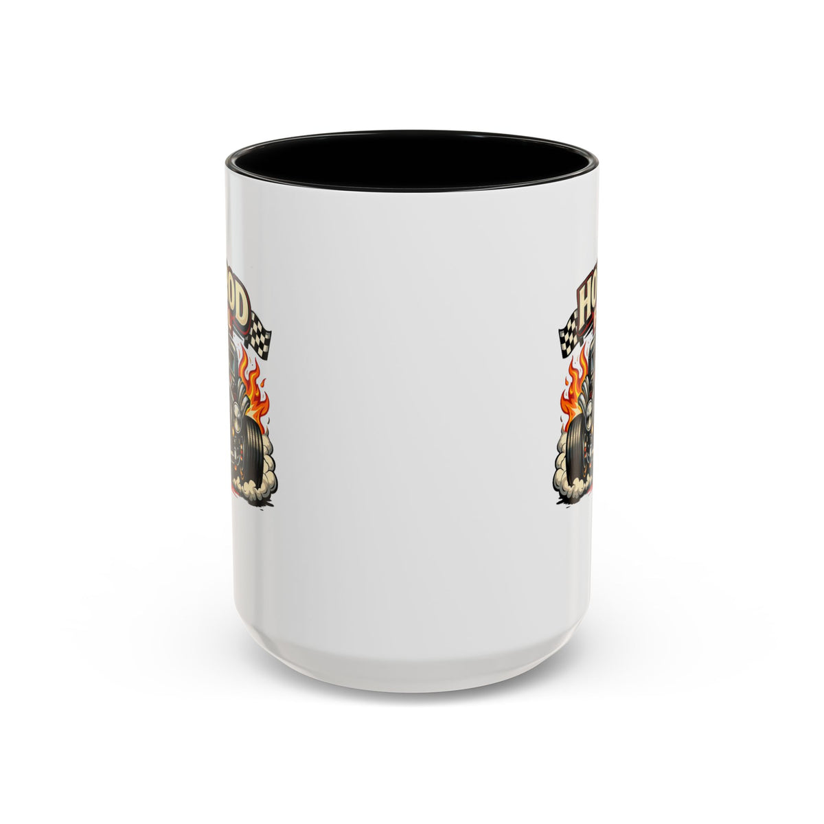 Hot Rod Fuel Coffee Mug — Vintage Muscle Car Racing Accent Mug