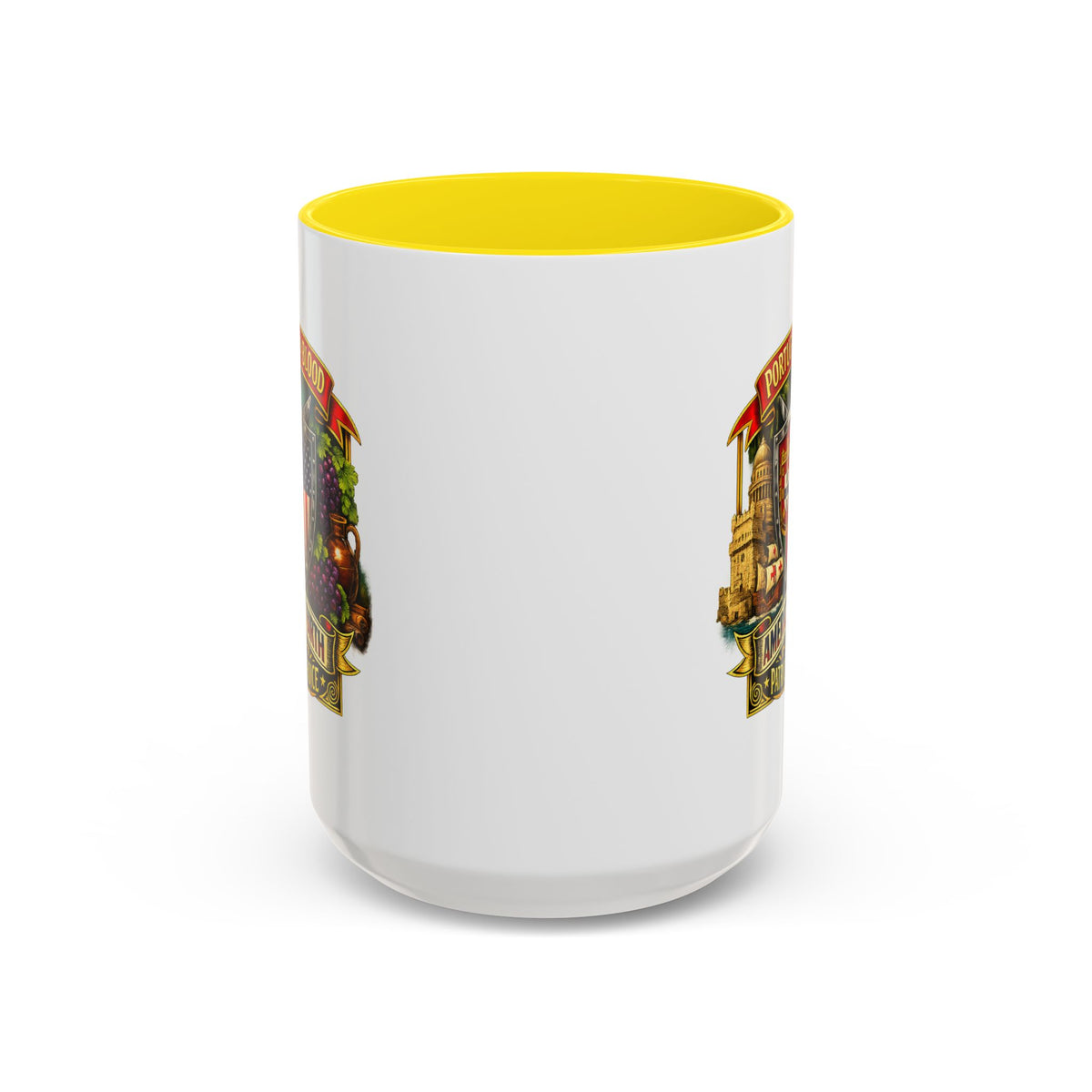 Portuguese/American Pride Mug - Coffee Ceramic Mug