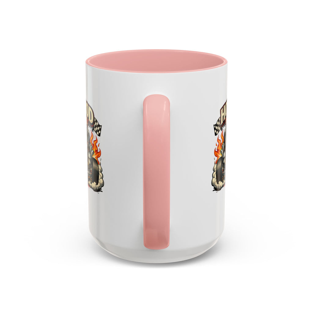 Hot Rod Fuel Coffee Mug — Vintage Muscle Car Racing Accent Mug