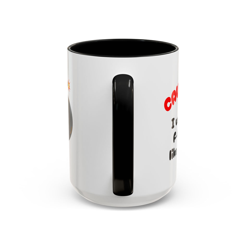 Funny "F" Bomb Accent Coffee Mug – 11oz/15oz Ceramic