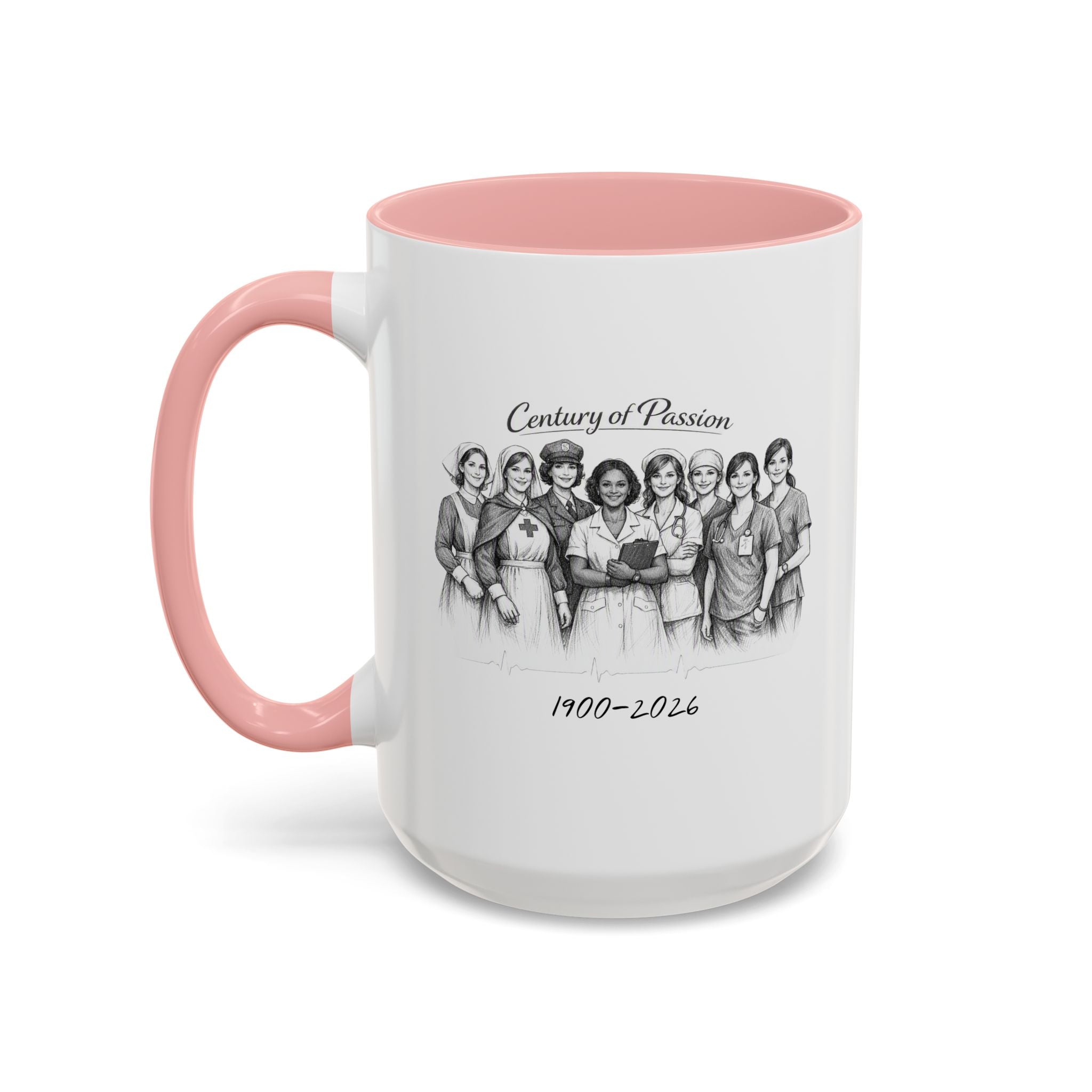 A Century of Passion - Accent Coffee Mug (11, 15oz)
