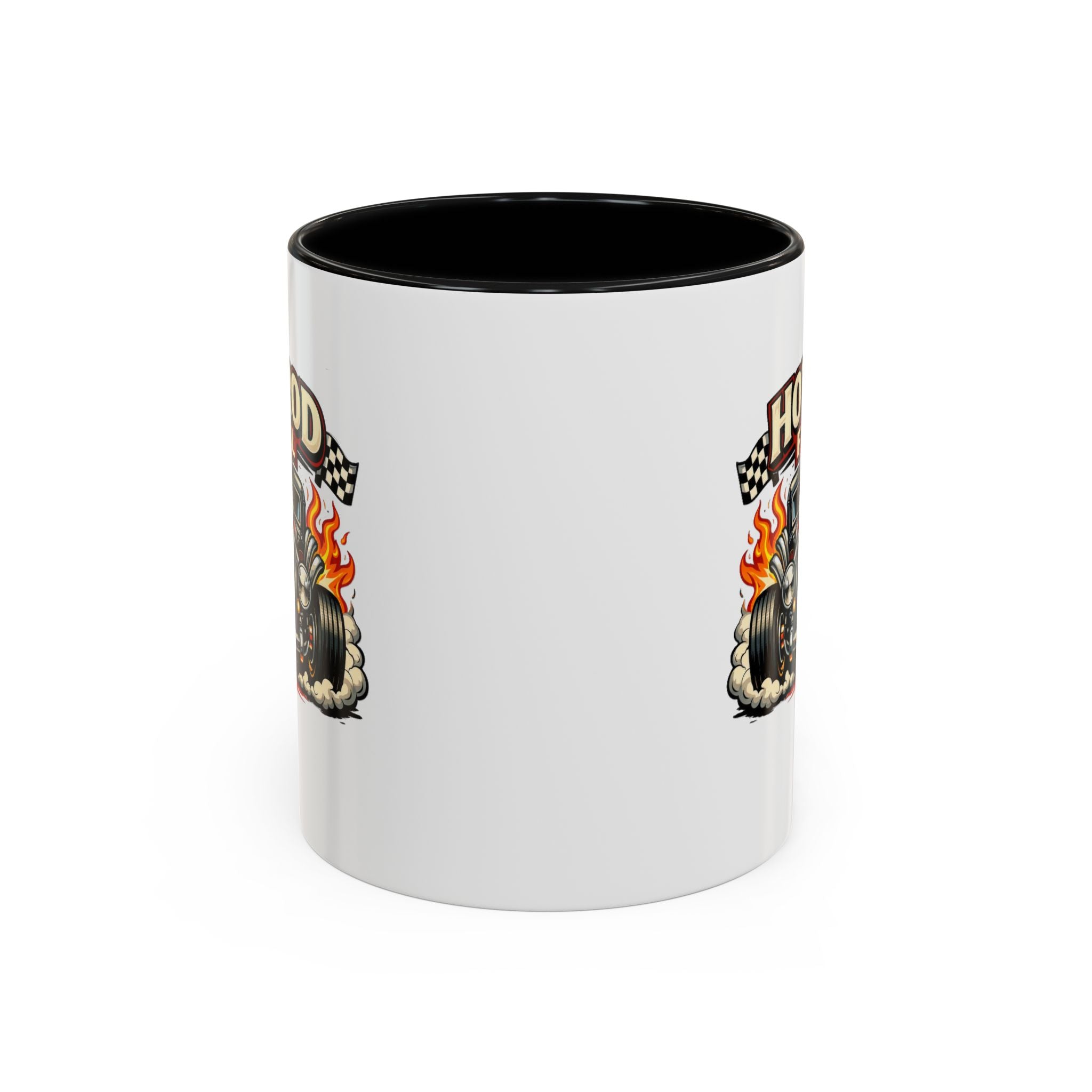 Hot Rod Fuel Coffee Mug — Vintage Muscle Car Racing Accent Mug