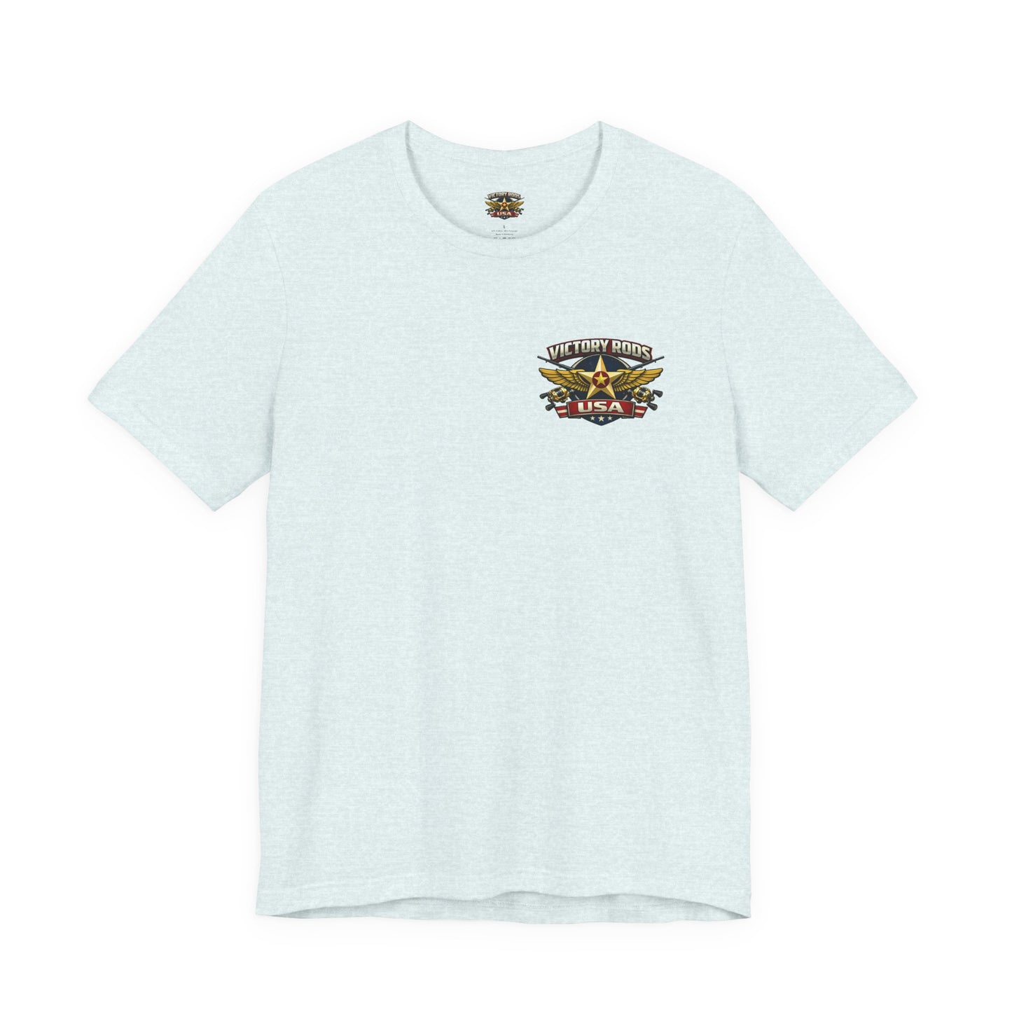 Barracuda Belle Vintage Pinup Tee — Victory Rods Motorcycle T‑Shirt
