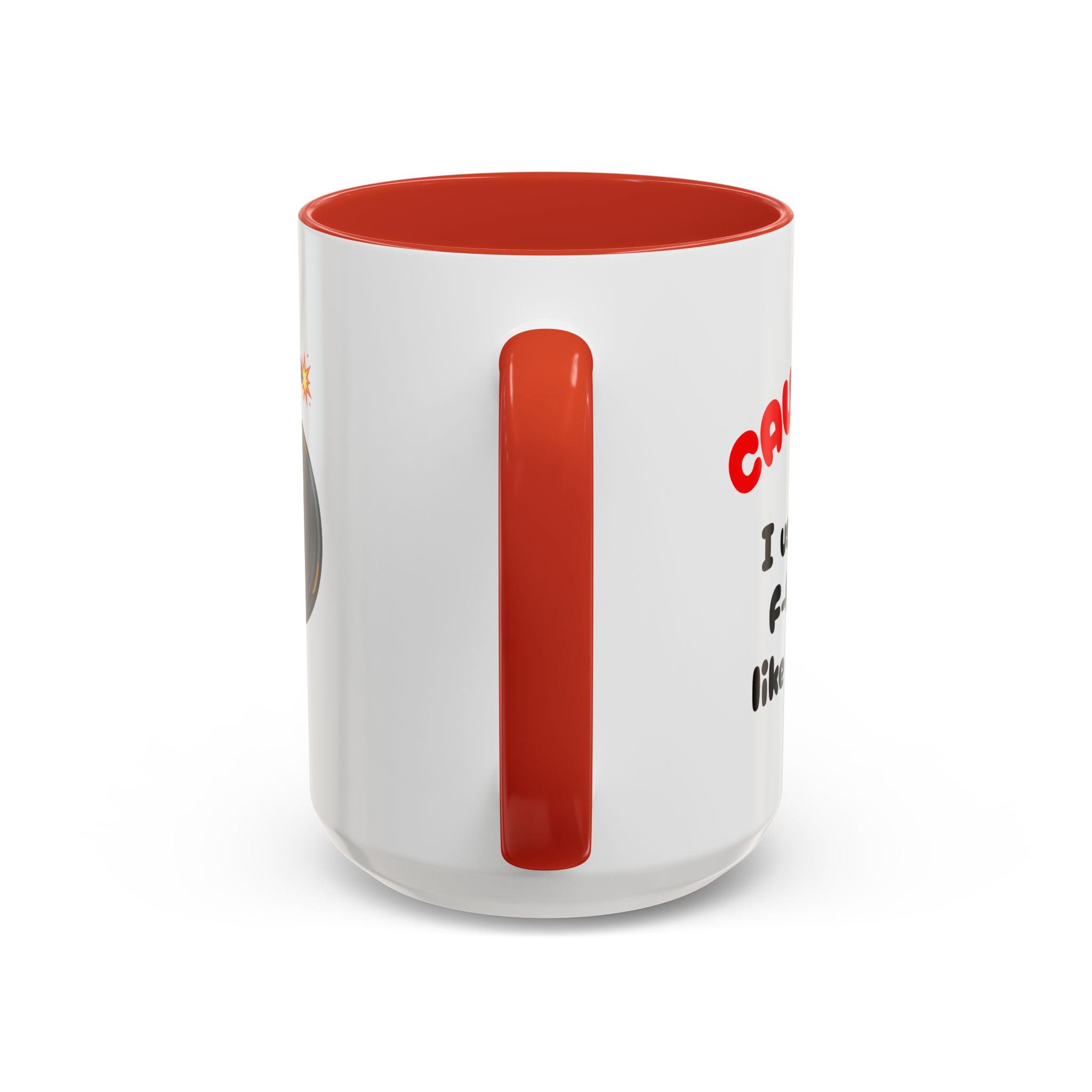 Funny "F" Bomb Accent Coffee Mug – 11oz/15oz Ceramic