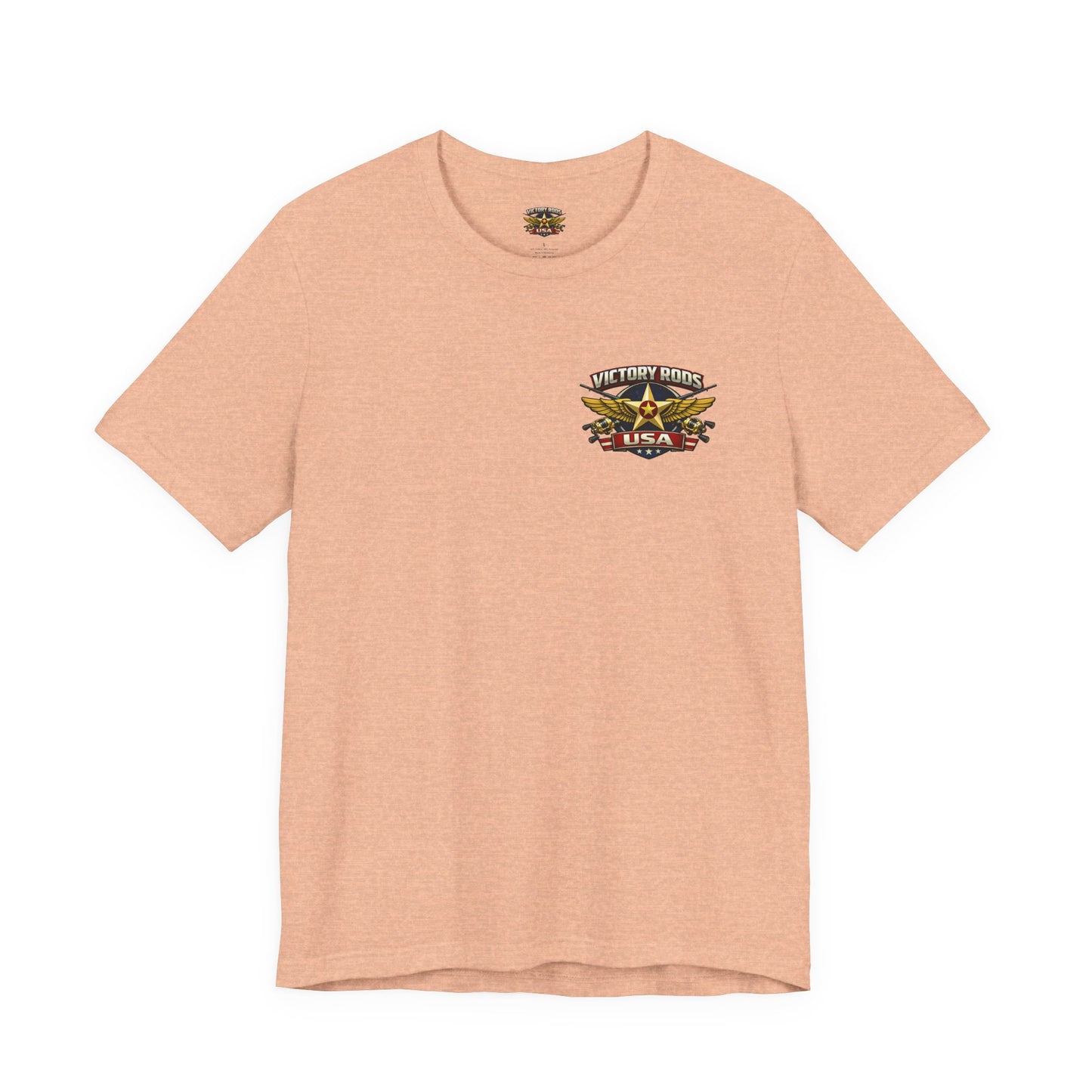 Barracuda Belle Vintage Pinup Tee — Victory Rods Motorcycle T‑Shirt