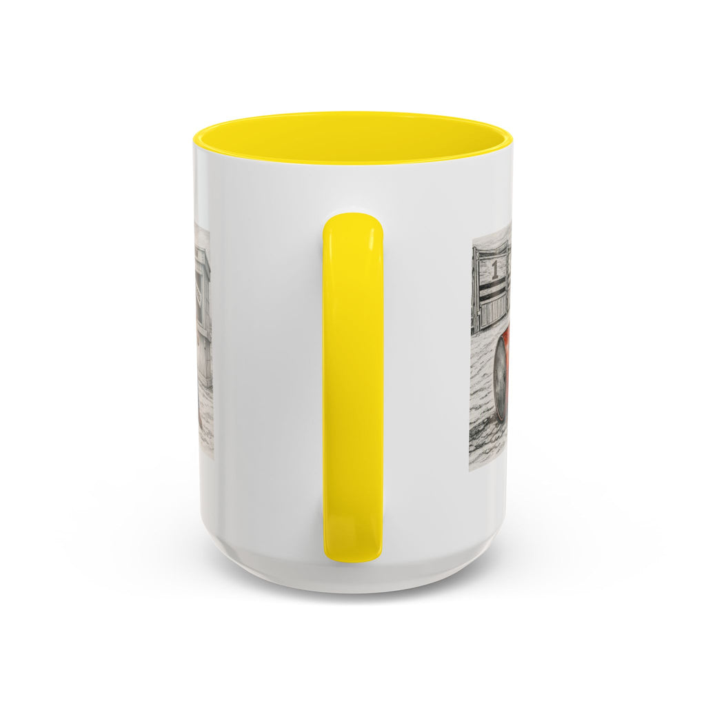 Out of the Money Barrel Racing Coffee Mug — Rodeo Cowgirl Accent Mug (11/15 oz)