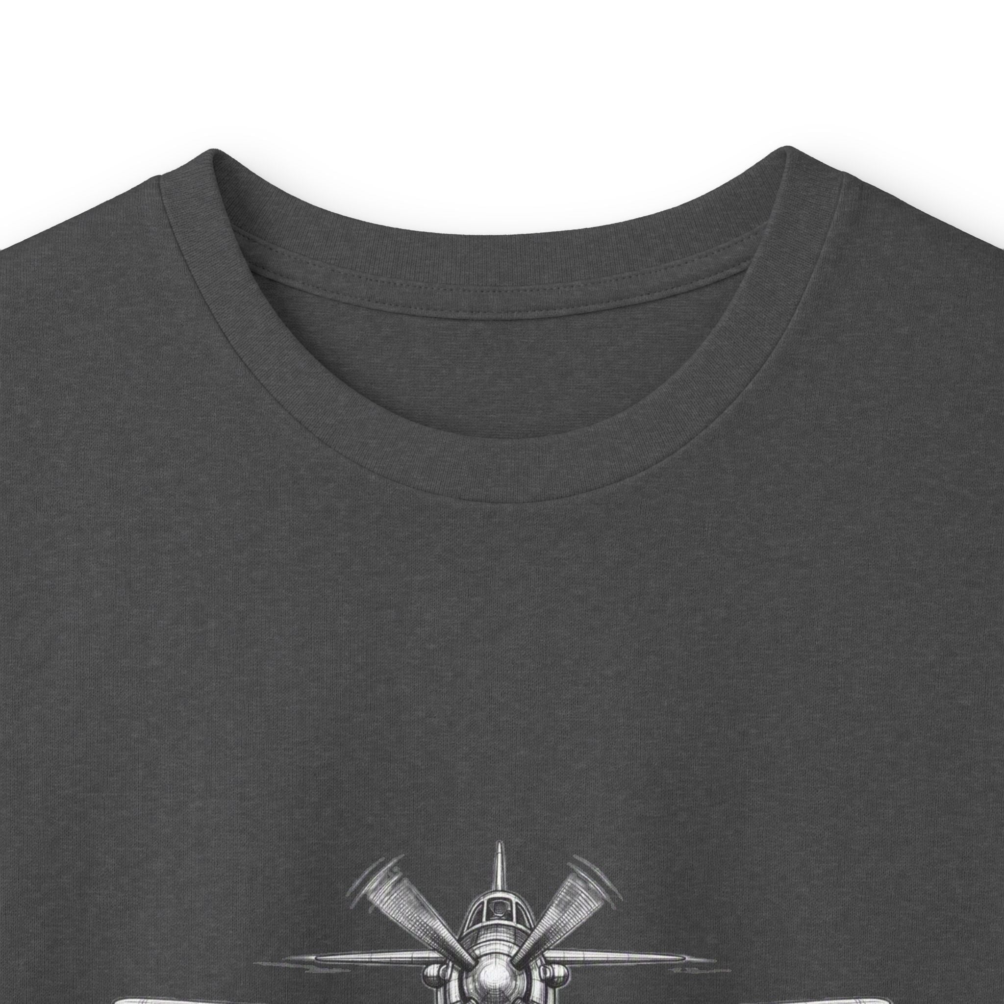 Long Sleeve Tee — Freedom Flyer Eagle & Propeller Graphic